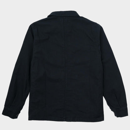 Le Laboureur x Gardenheir French Cotton Work Jacket in Stonewashed Black