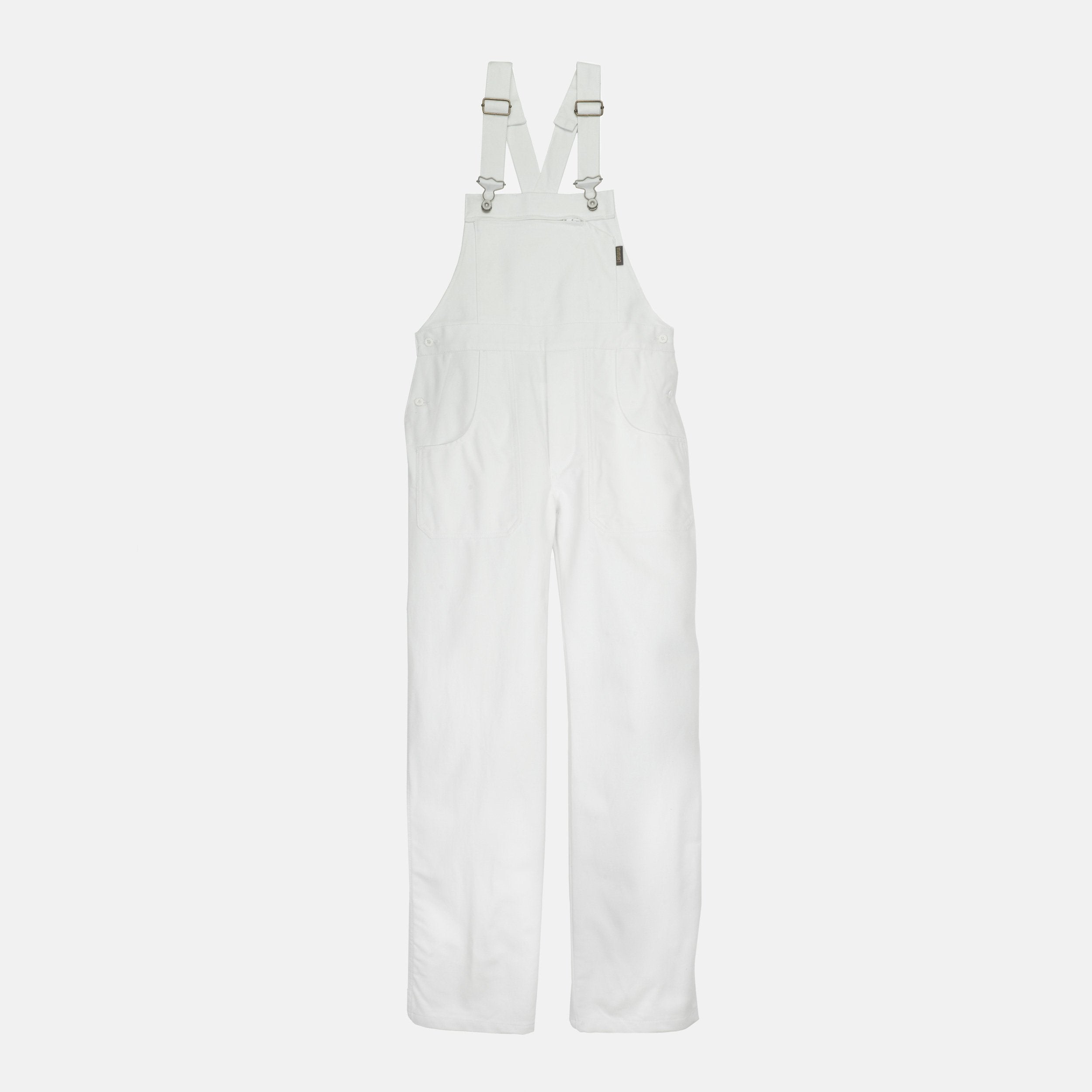 Le Laboureur for Gardenheir White Overalls in French Denim