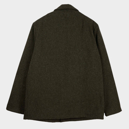 (Waitlist) Le Laboureur French Wool Field Coat in Olive