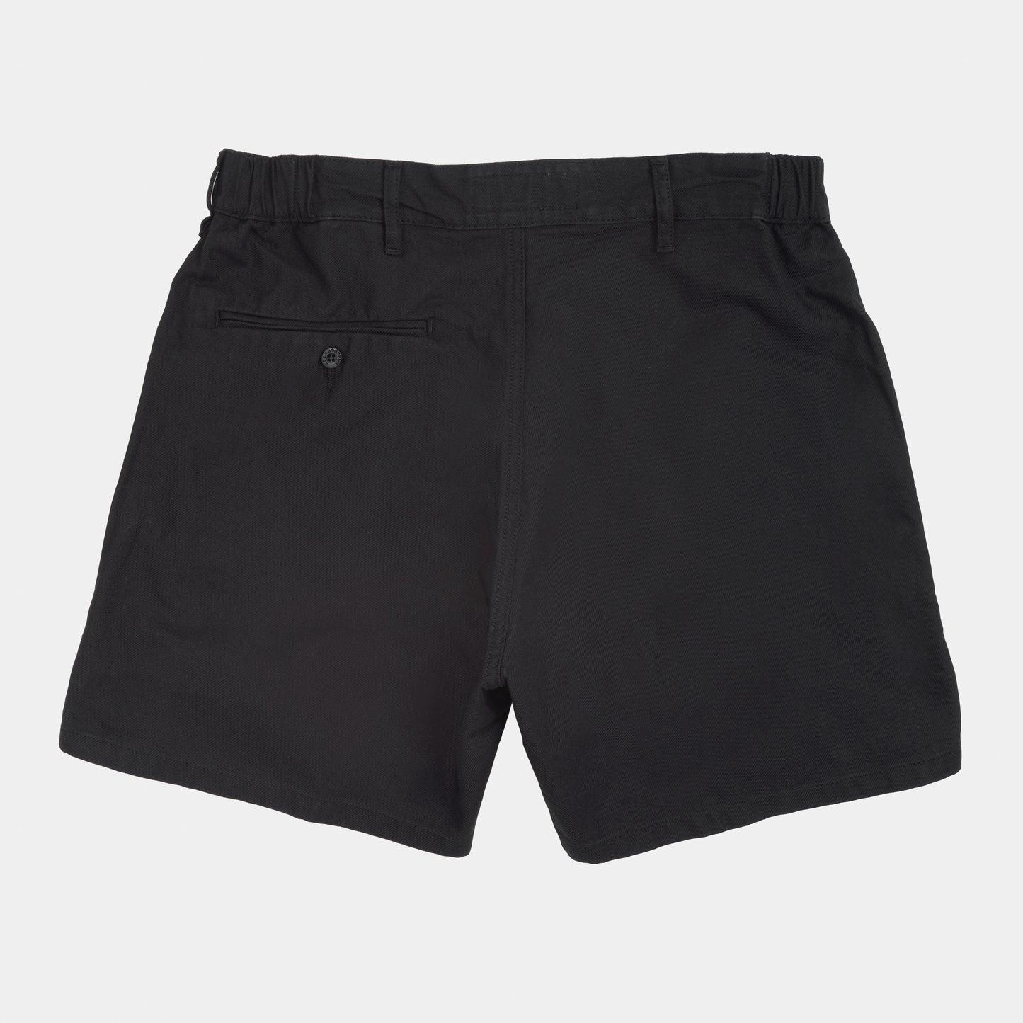 Le Laboureur x Gardenheir French Cotton Work Short in Stonewashed Black