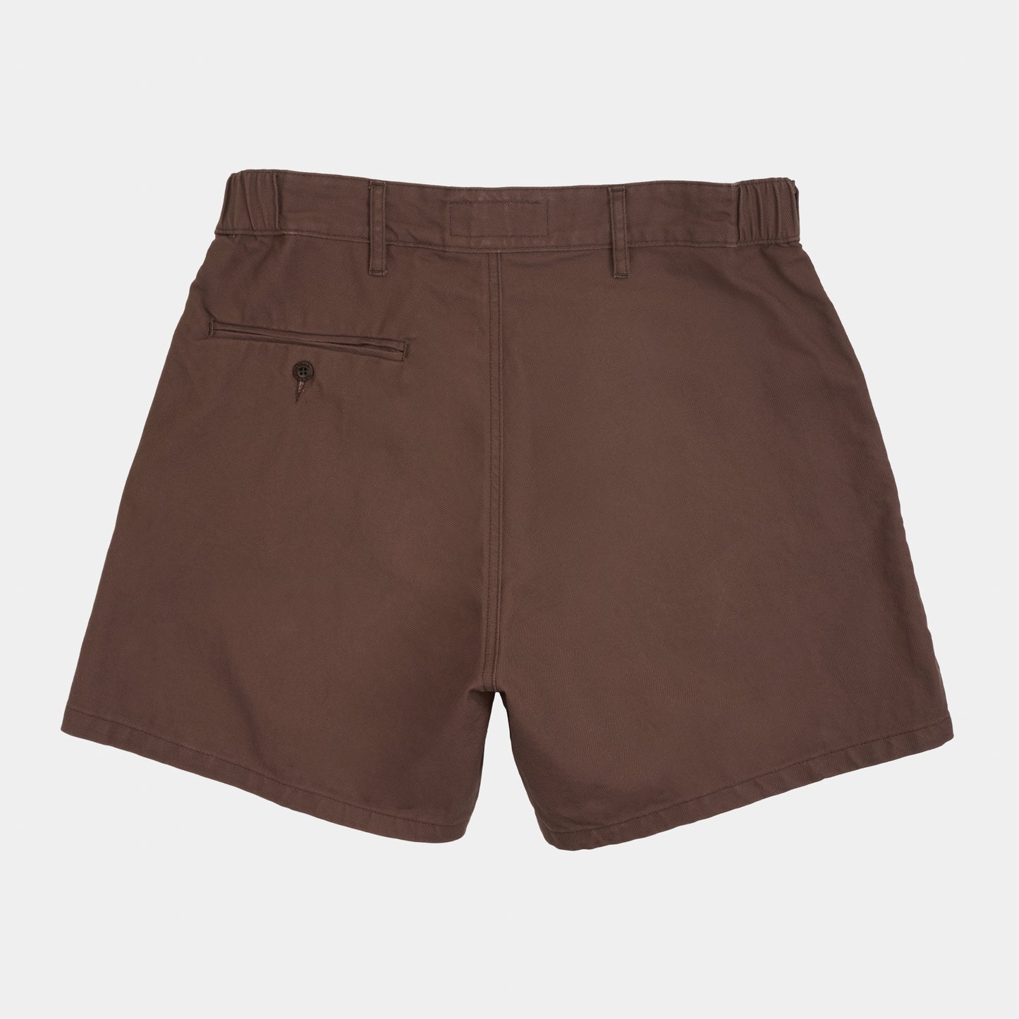 Le Laboureur x Gardenheir French Cotton Work Short in Stonewashed Brown