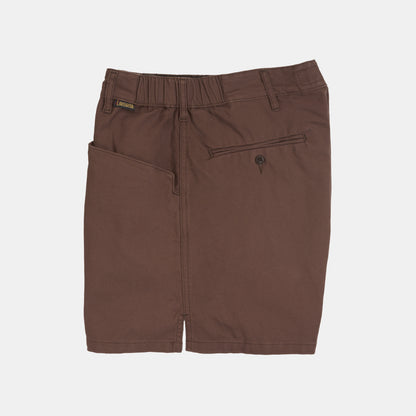 Le Laboureur x Gardenheir French Cotton Work Short in Stonewashed Brown