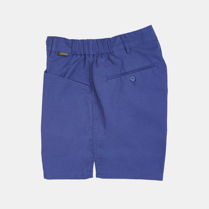 Le Laboureur x Gardenheir French Cotton Work Short in Stonewashed French Blue