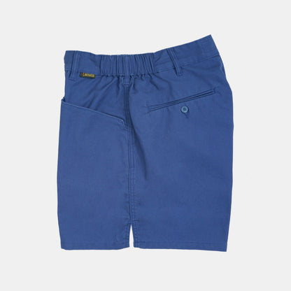 Le Laboureur x Gardenheir French Cotton Work Short in Stonewashed French Blue
