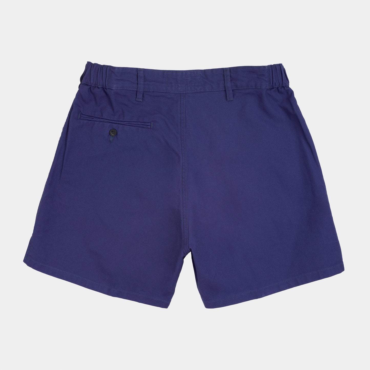 Le Laboureur x Gardenheir French Cotton Work Short in Stonewashed Navy