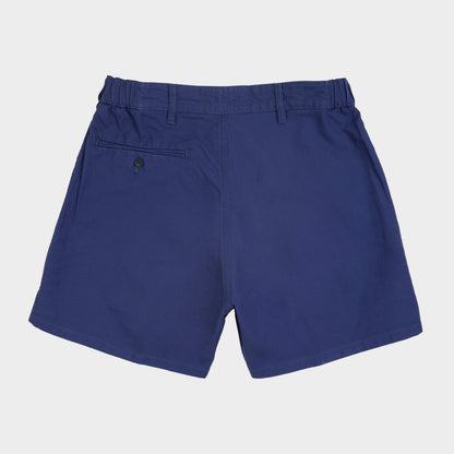 Le Laboureur x Gardenheir French Cotton Work Short in Stonewashed Navy