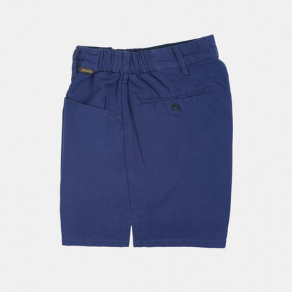 Le Laboureur x Gardenheir French Cotton Work Short in Stonewashed Navy