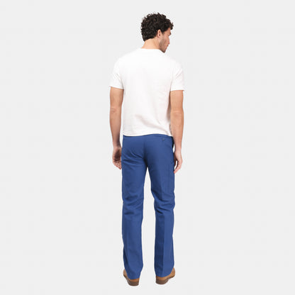 Le Laboureur French Cotton Work Pant in French Blue