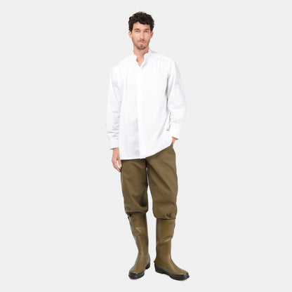 Le Laboureur Chemise Artiste in Blanche