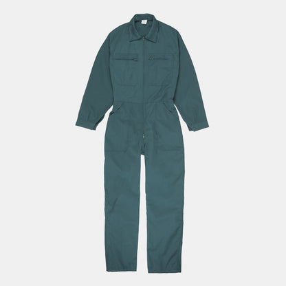 Le Laboureur French Cotton Blend Coveralls in French Green