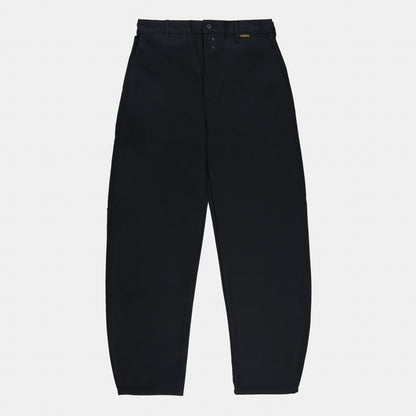 Le Laboureur French Cotton Moleskin Classic Farm Pant in Black