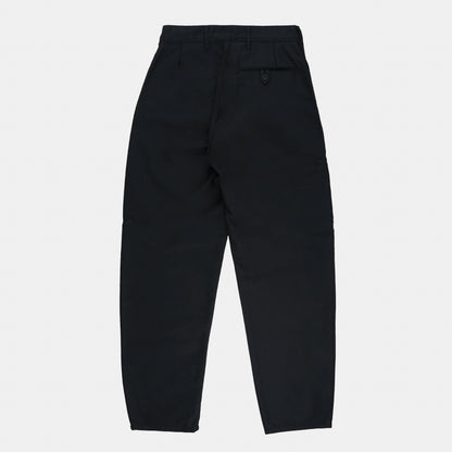 Le Laboureur French Cotton Moleskin Classic Farm Pant in Black