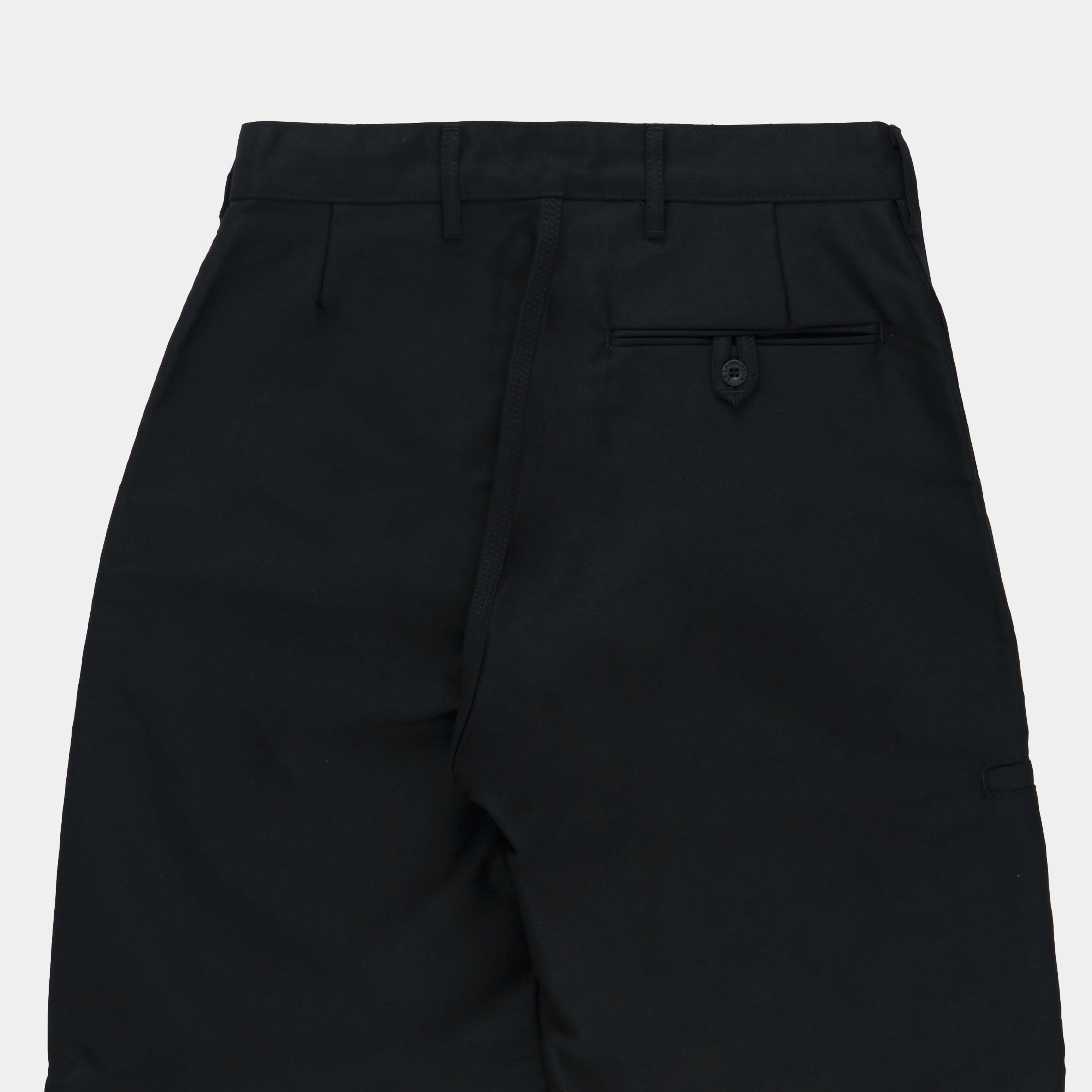 Le Laboureur French Cotton Moleskin Classic Farm Pant in Black