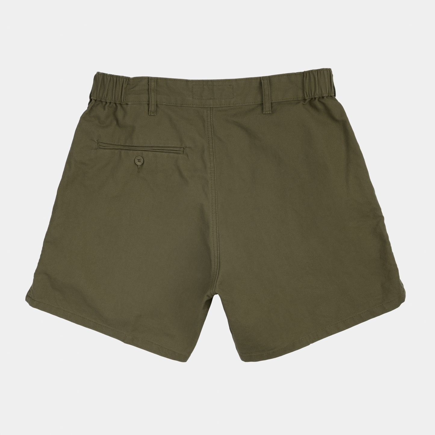 Le Laboureur x Gardenheir French Cotton Work Short in Stonewashed Olive