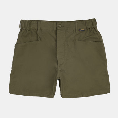 Le Laboureur x Gardenheir French Cotton Work Short in Stonewashed Olive
