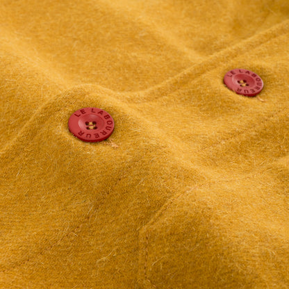 Le Laboureur French Wool Field Coat in Saffron