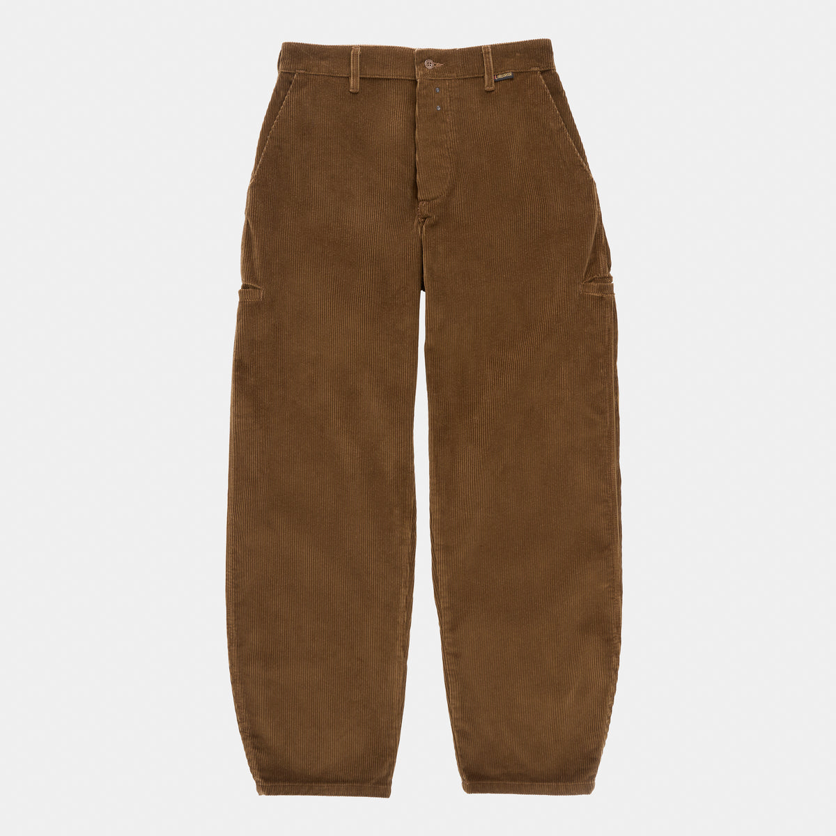 Le Laboureur x Gardenheir Stonewashed Corduroy French Farm Pant in Hazelnut