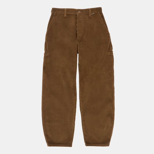 Le Laboureur x Gardenheir Stonewashed Corduroy French Farm Pant in Hazelnut