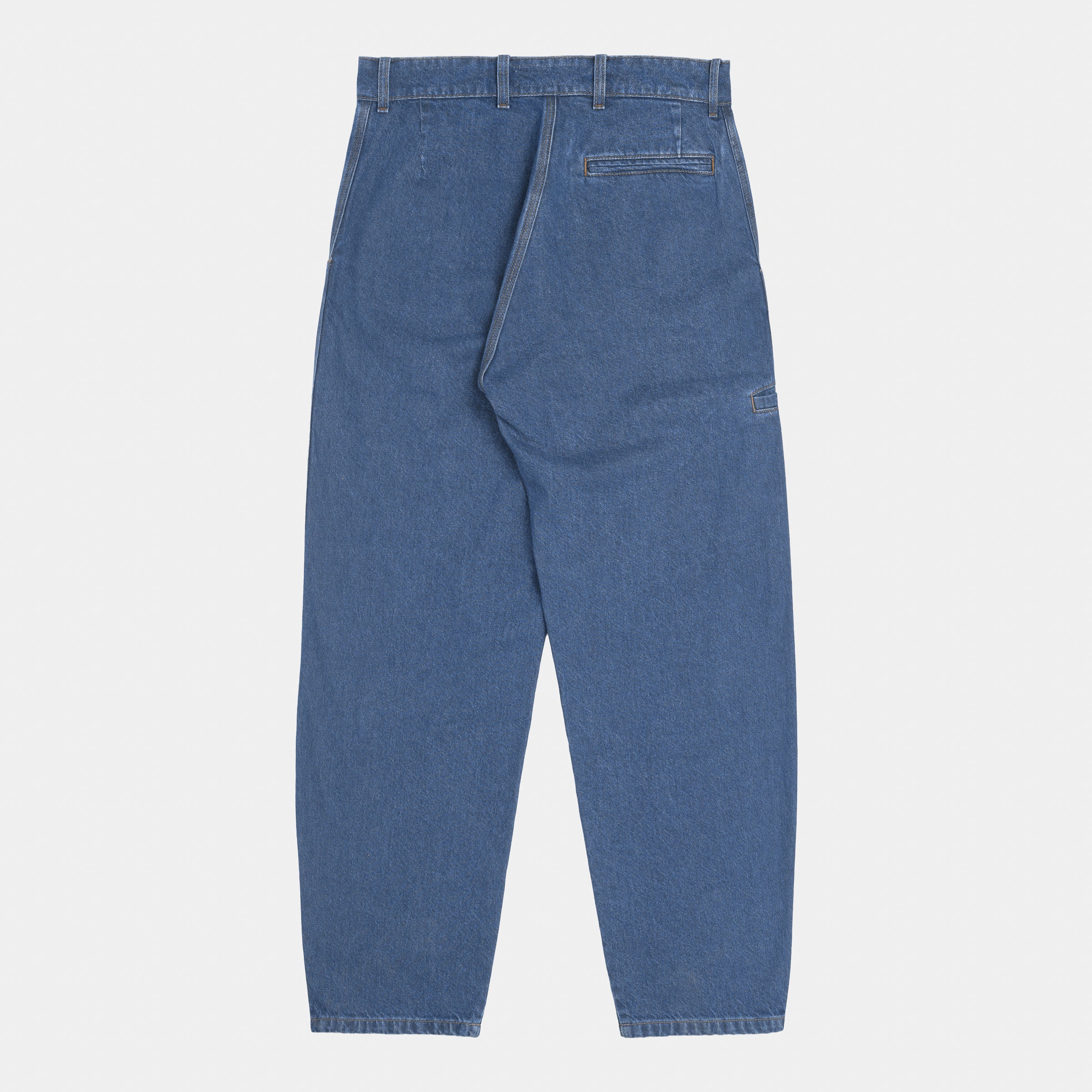Le Laboureur x Gardenheir Stonewashed Farm Pant in Light Denim
