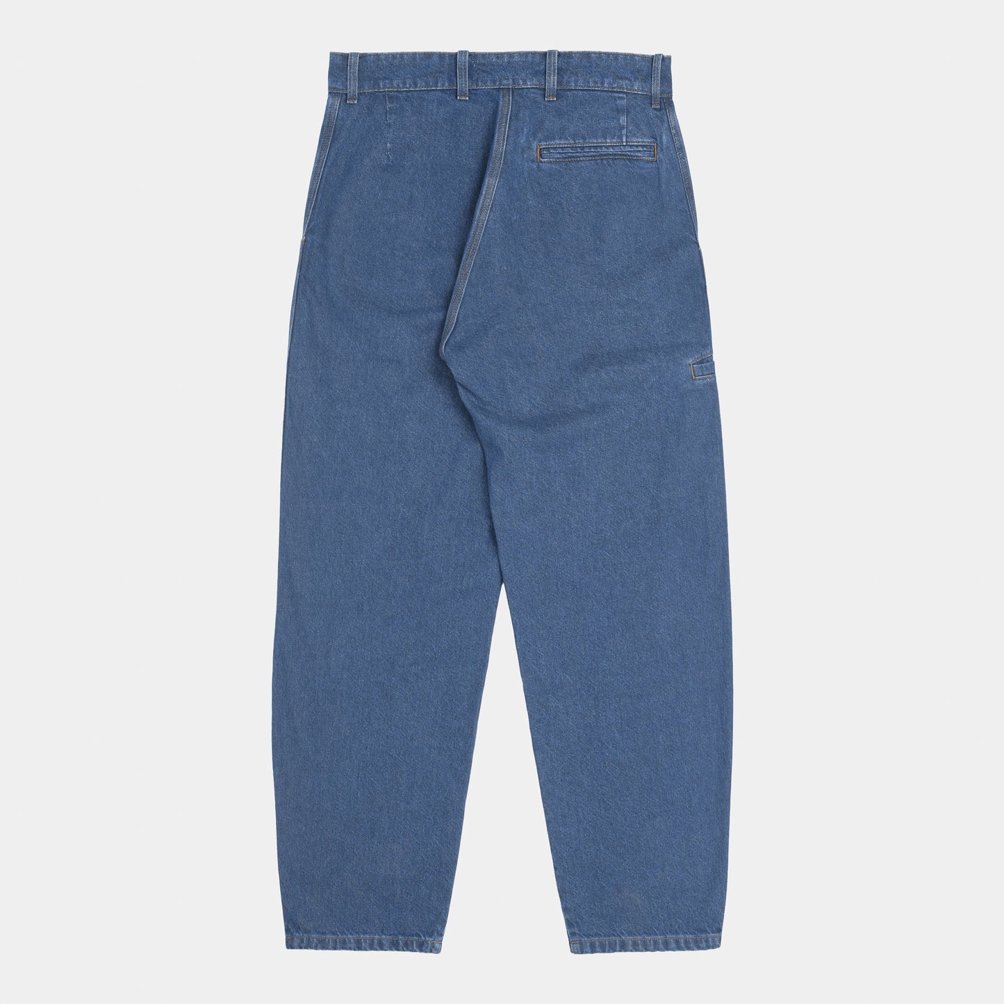 Le Laboureur x Gardenheir Stonewashed Farm Pant in Light Denim