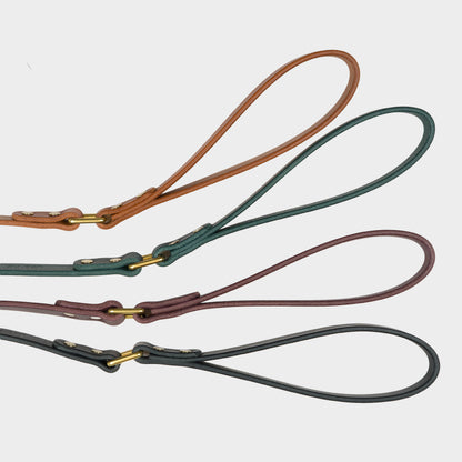 Handmade Italian Leather Dog Leash