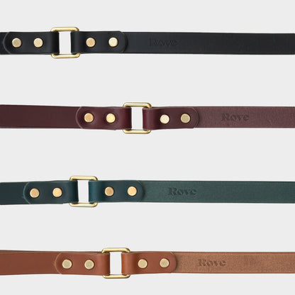 Handmade Italian Leather Dog Leash