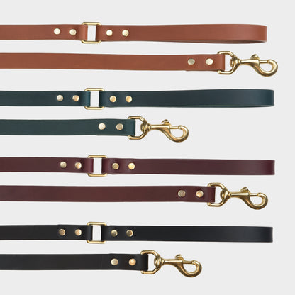 Handmade Italian Leather Dog Leash