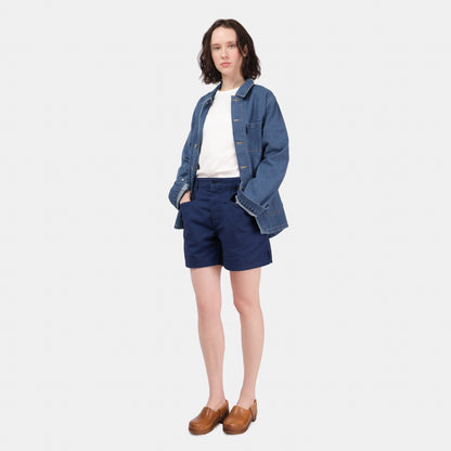 Le Laboureur x Gardenheir Stonewashed Work Jacket in Light Denim
