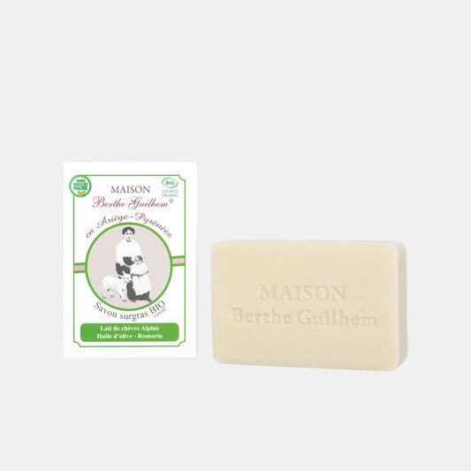 Maison Berthe Guilhem Alpine Goat Milk Soap with Olive & Rosemary