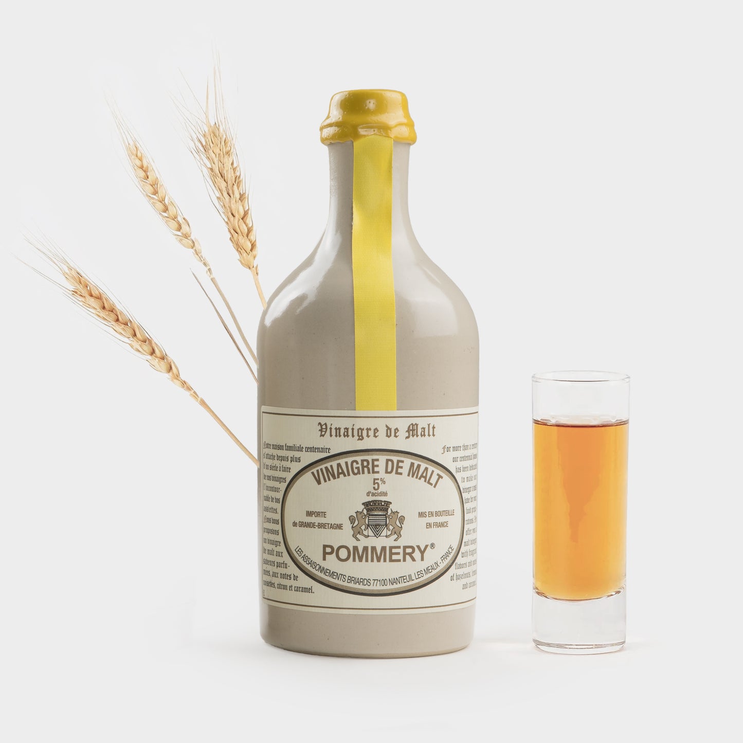 Pommery Vinegars in Stone Bottle