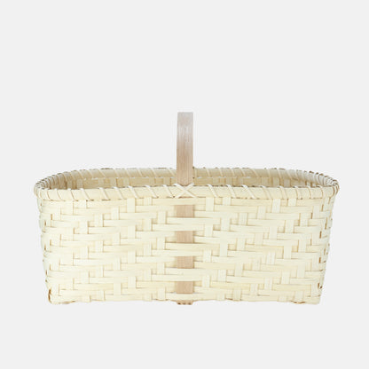 Hand Woven Market Basket (Natural)