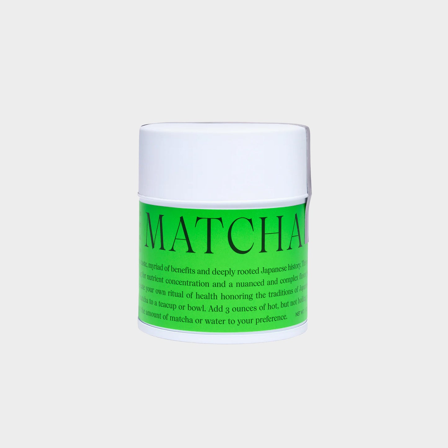 Cap Beauty Matcha