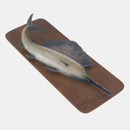 Vintage Swordfish Plaque