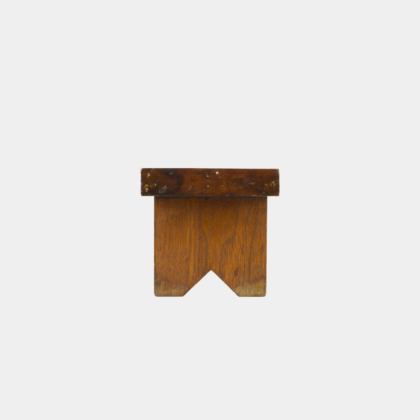 Vintage Oak Display Stool