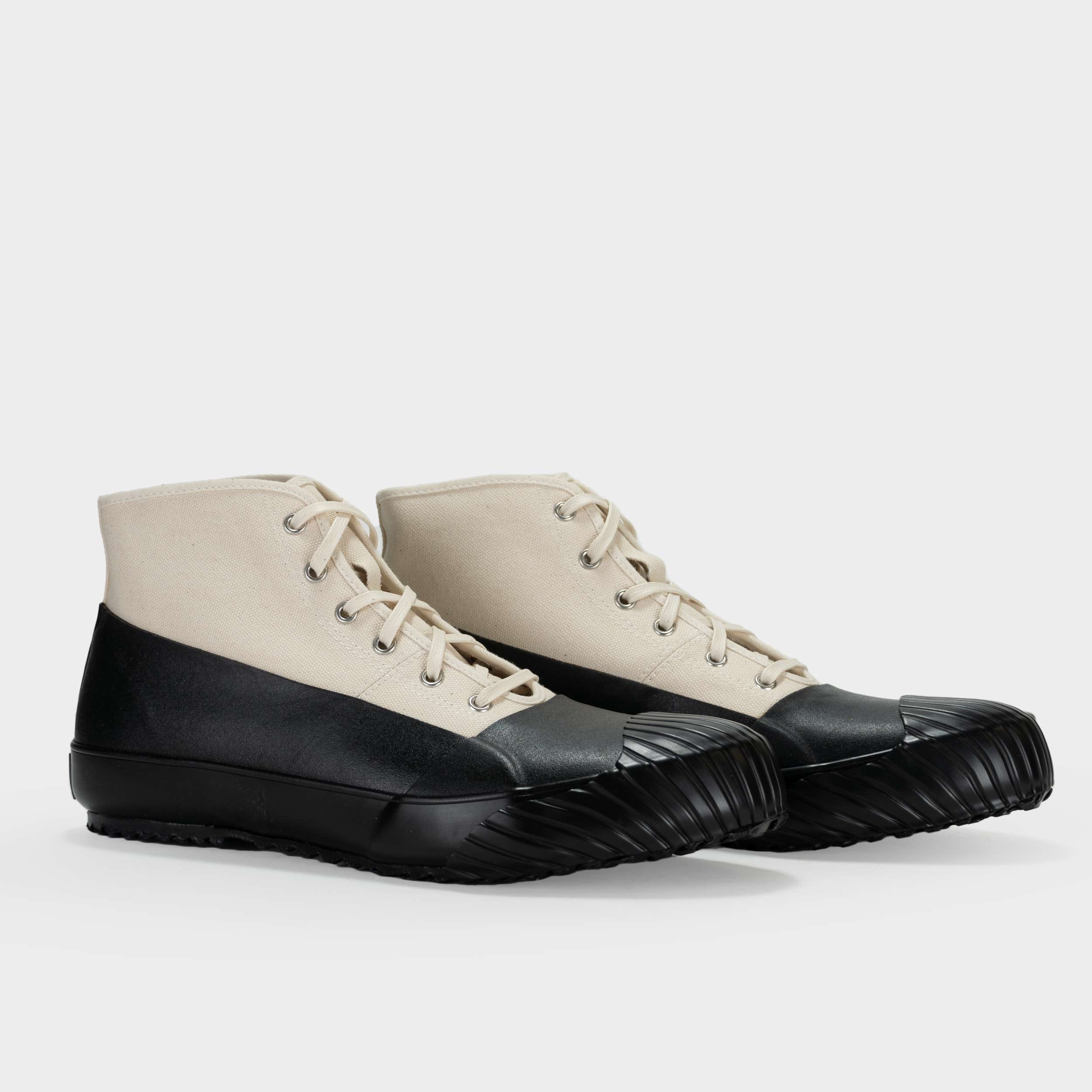 (Waitlist) Japanese All Weather High Top in Putty/ Black