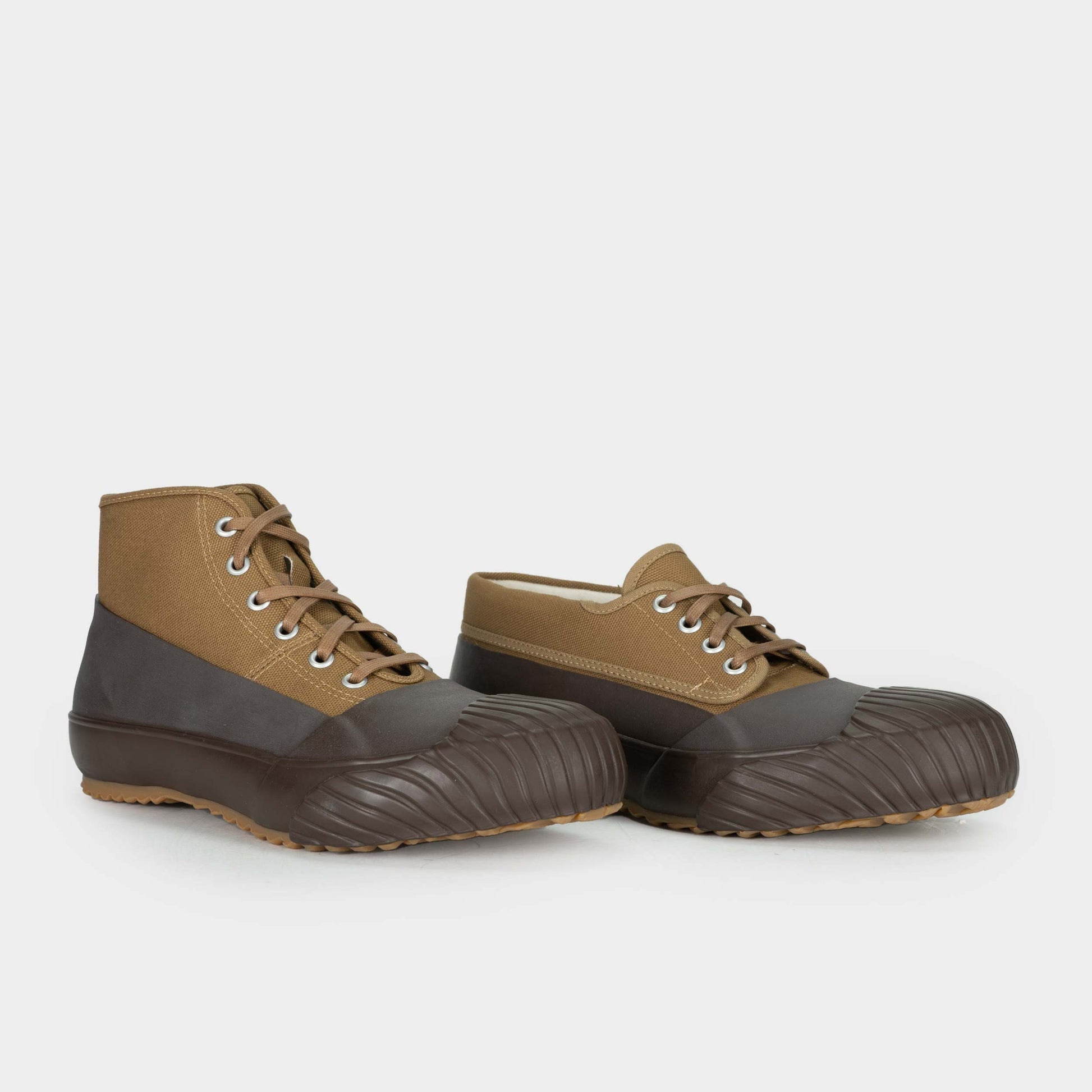 (Waitlist) Japanese All Weather High Top in Brown