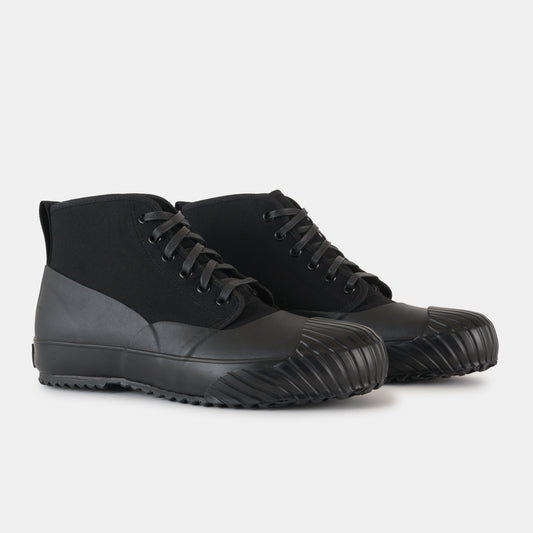 Japanese All Weather High Top in Black