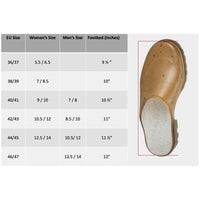 French Recycled Hemp Mules in Sepia