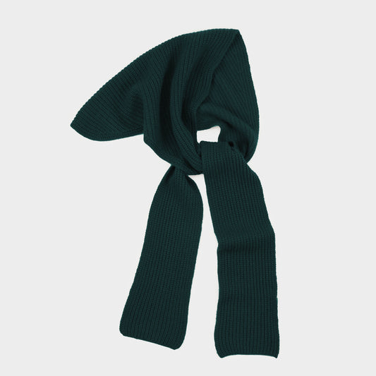 Himalayan Cashmere Field Multi Scarf in British Green
