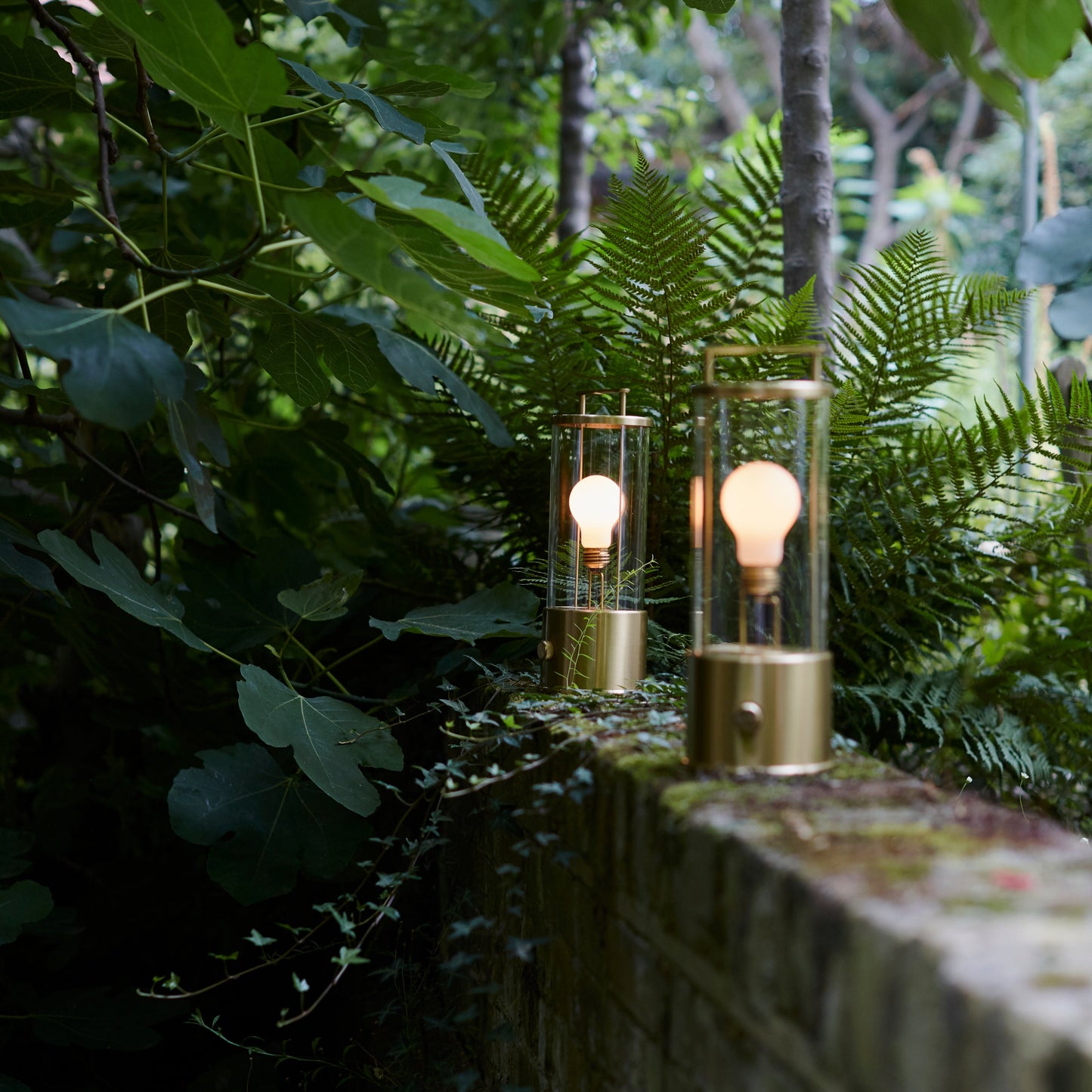 The Muse 2.0 Portable Lamp in Solid Brass