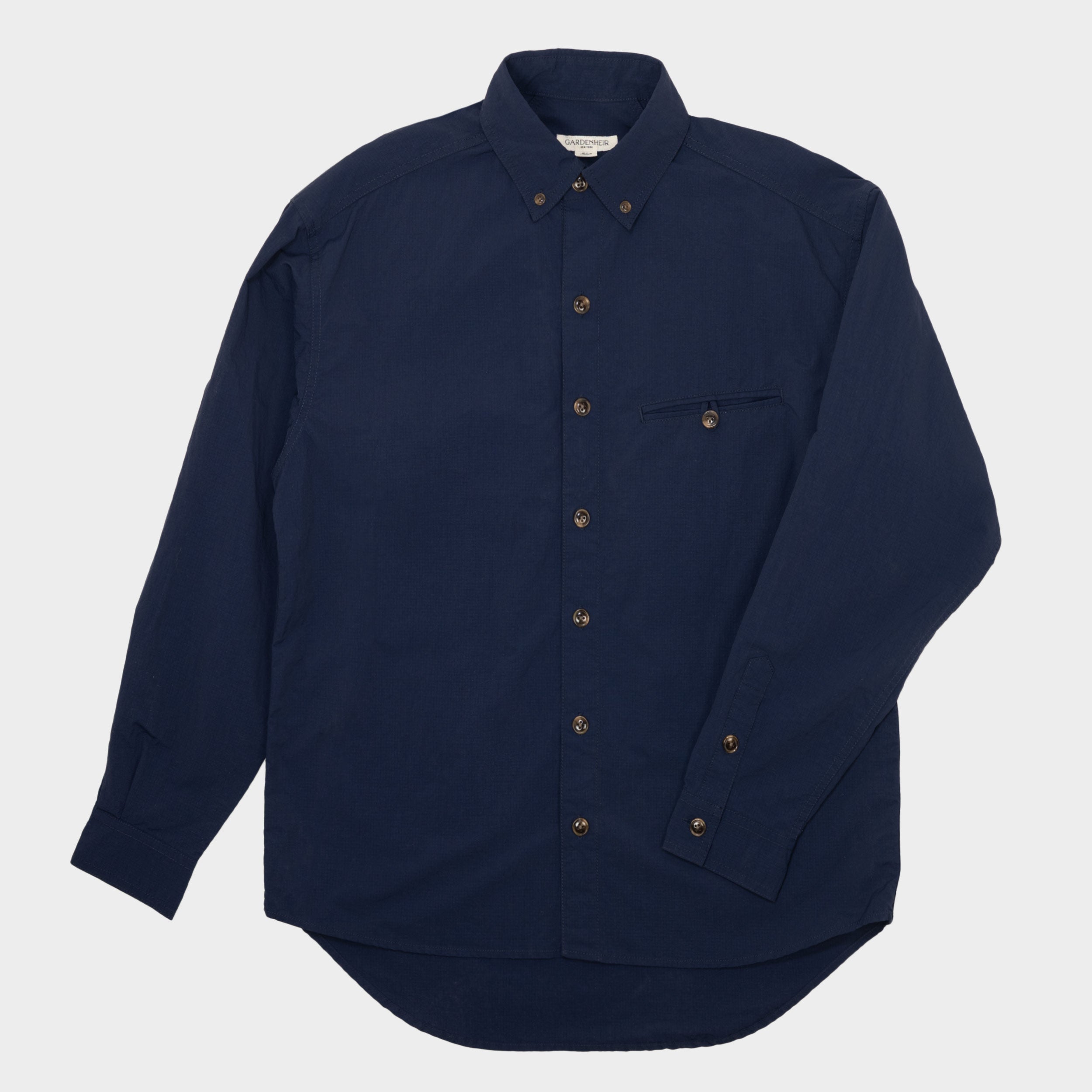 Recycled Nylon Breezer Shirt in Navy Blue