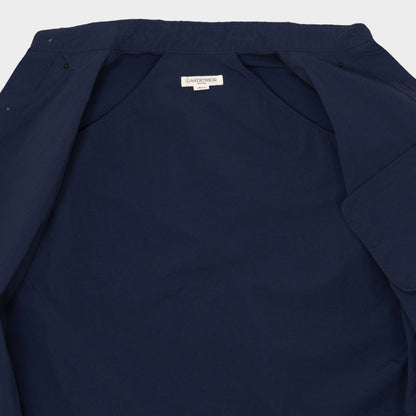 Recycled Nylon Breezer Shirt in Navy Blue