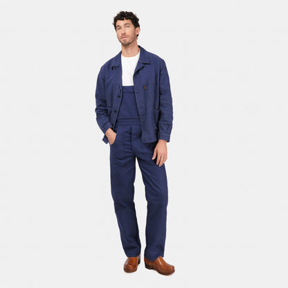 Le Laboureur French Cotton Overalls in Navy