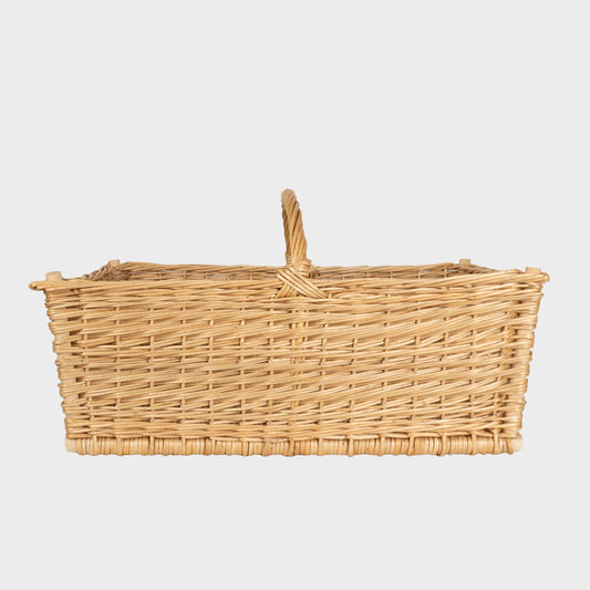 Deborah Needleman Handmade Large Willow Garden Harvesting Basket