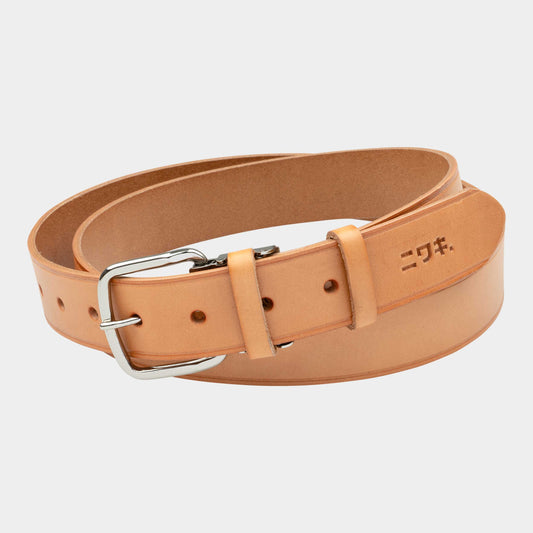 Niwaki Vegetable Tanned Leather Belt