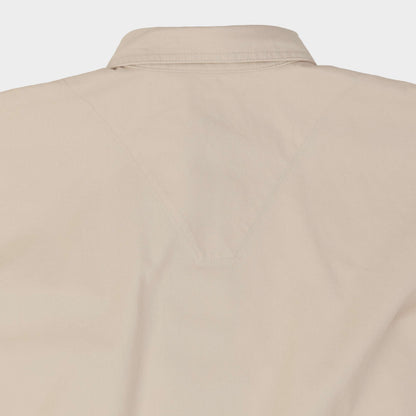 Washed Cotton Gardening Smock No. 2 in Off-White