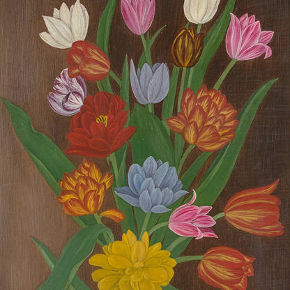 Antique Still Life of Tulips, 1888