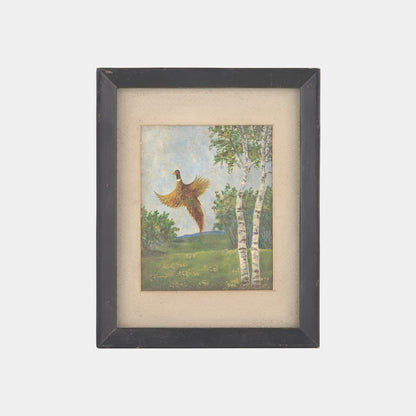 Vintage Painting of Pheasant
