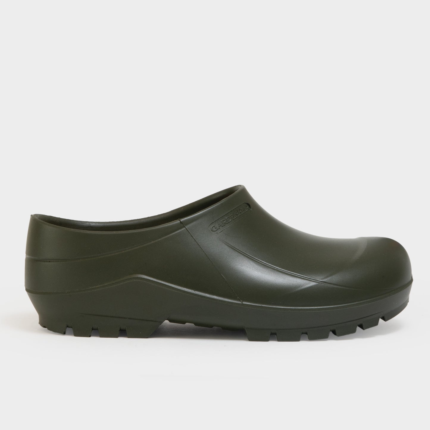 Italian Garden Clogs in Olive Green