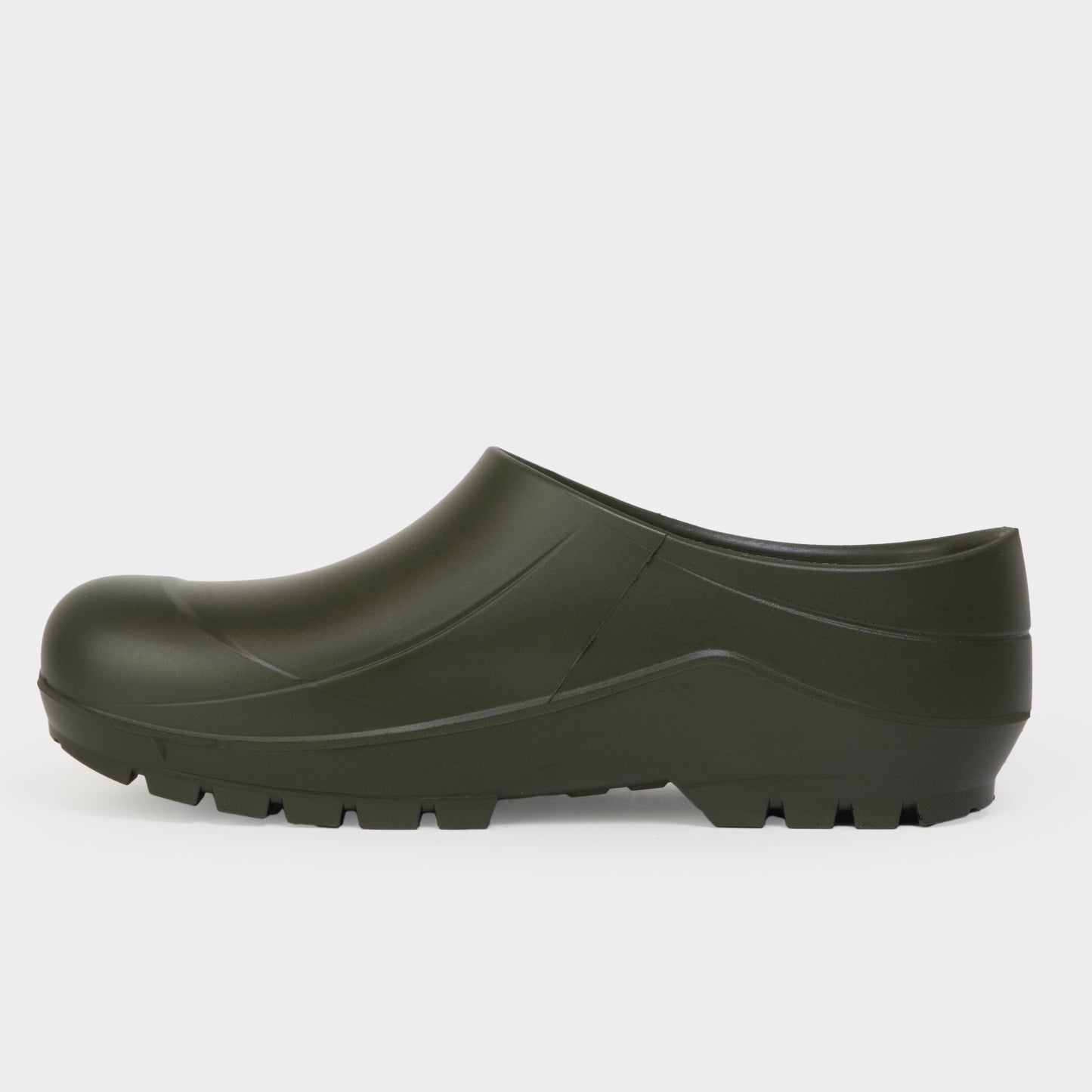 Italian Garden Clogs in Olive Green